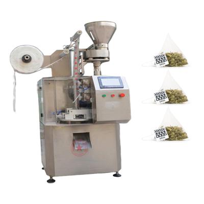 China vffs pyramid food automatic small dip vertical nonwoven nylon tea bag pyramid tea bag packing machine for sale