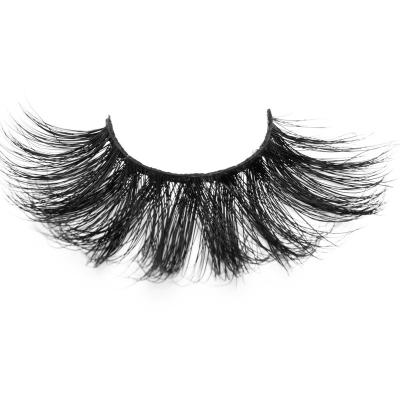 China Popular Natural Cruelty Free Style 25MM Eyelash 3D Mink False Lashes Hot Sales 25mm Mink Newest for sale