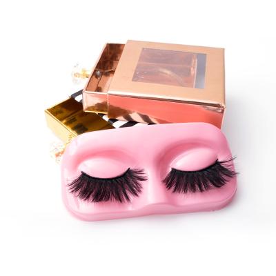 China Best Selling Black Quantity Tool Box 3d Mink Eyelashes Private Label Soft Christmas Soft Strip Eyelashes Eyelashes On Sale for sale