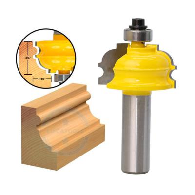 China L-N098 1Pc 1/2 CTT Router Leg Router Bits Cabinet Door Engraving Bits L-N098 1Pc 1/2 Leg Router Bits Architectural Molding Line for sale