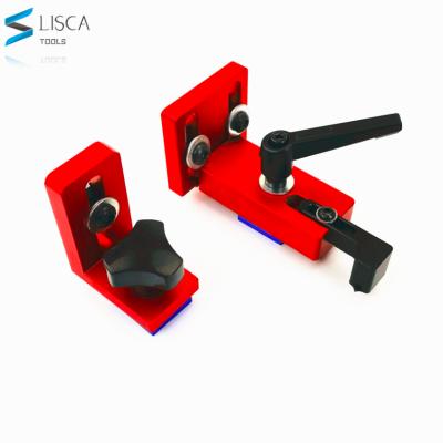 China DIY Wood Working Tools L-HT11 45 Type Miter Saw Stop Block T-slot Flip Stop For T Slot T-track for sale