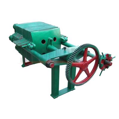 China Petroleum High Temperature Resistant Mini Oil Filter Press, Cast Iron Plate And Frame Filter Press Machine for sale