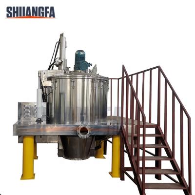 Chine High Efficiency Automatic Scraper Bag Pulling Bottom Discharge Centrifuge Machine, Best Price Scraper Separation Centrifuge à vendre