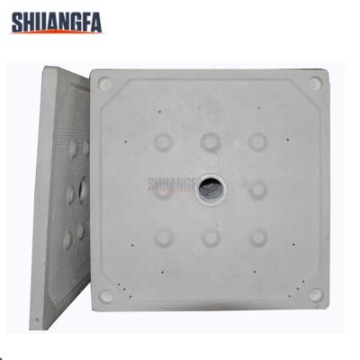 China Polypropylene High Temperature Resistant High Quality Chamber Filter Plate , Best Price Filter Press Plate for sale