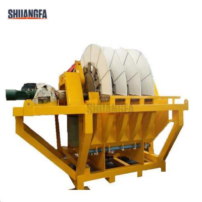 China Hot Sale Big Processing Capacity Ore Mineral Sludge Dewatering Disc Rotary Drum Automatic Vacuum Filter for sale