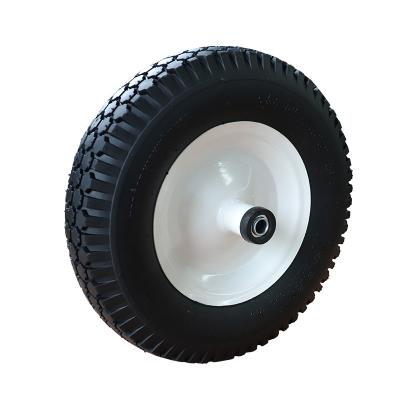 China Hotels 4.00-8 Pneumatic Wheel For Wheel Barrow Truck China Tire Factory for sale