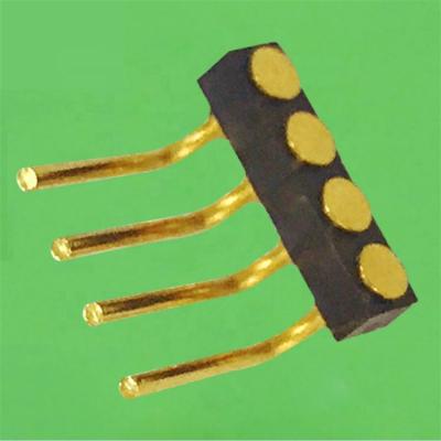 China Electronics Connector Factory Sales 4pin Pogopin Dice Connector Walkie Talkie Direct High Signal Pin for sale