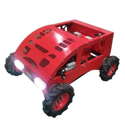 China 4-Stroke Lawn Engine HT850 Four Wheel Efficient Remote Control Grass Trimmer For Factory Direct Sale for sale