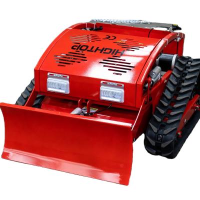 China HT750 4-Stroke Automatic Lawn Mower Remote Control Grass Cutter For Sale for sale