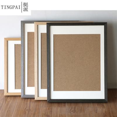 China Various Sizes Jigsaw Puzzle Poster Frame Wooden Photo Frame Good Quality Table Top Picture Photo Frame Custom Photo Frame for sale