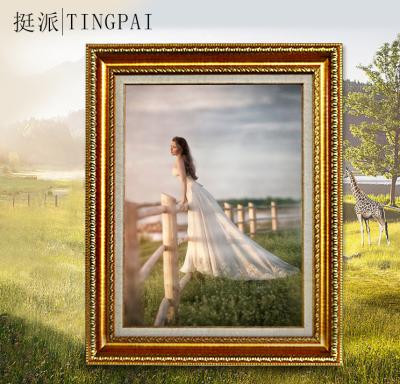 China Custom Resin Good Quality Oil Painting Frame Wall Hanging Picture Frame Photo Frame for sale