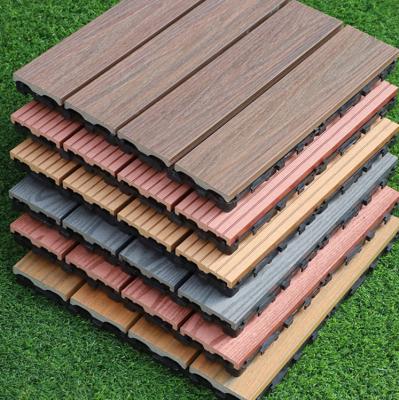 China Weather Proof Durable Durable Wood Plastic Deck Composite Decking Decking Boards Flooring For Outdoor Patio for sale