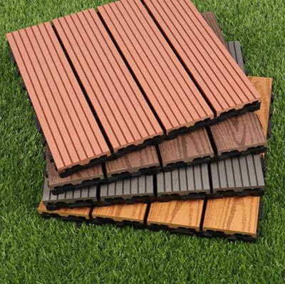 China Weatherproof Waterproof WPC Decking WPC Outdoor Composite Flooring WPC Exterior Decking for sale