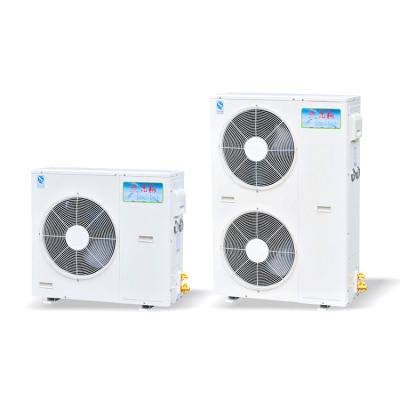 China Airtight Outdoor Cold Storage Room Freezer Room Condensing Unit Air Cooled Condensing Unit Outside Air Conditioning Machine for sale