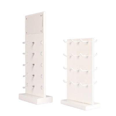 China Wholesale 8 Pcs Custom Acrylic Sunglass Display Rack Optical Stand Display Rack With Graphic for sale