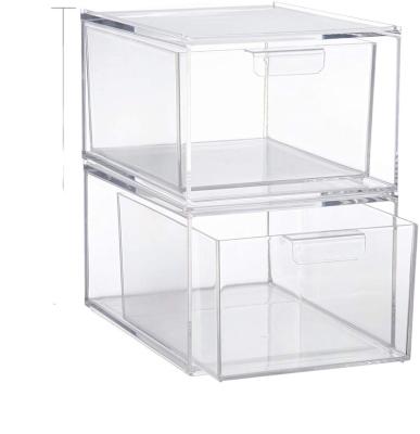 China Custom Clear Glass Acrylic Shoe Box MYDARB Shoe Display Case Box for sale