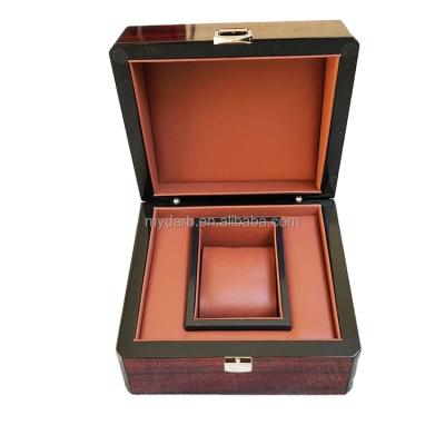 China Eco - Friendly Custom Luxury Wooden Watch Box Packaging for sale