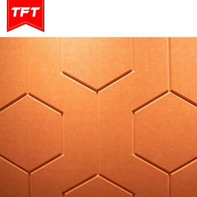 China Modern Polyester Fiber Felt Acoustical Board PET Acoustic Panels PET Soundproof Panels for sale