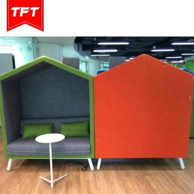 China Modern Stylish Appearance Soft Desktop Acoustic Pods For Open Space for sale