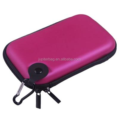 China EVA+PU Pink Eva powerbank storage case box organizer for travel for sale