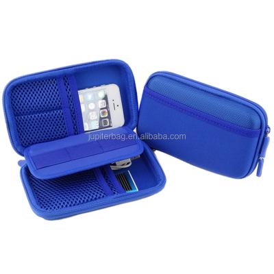 China Adjustable Blue Multi Function Mobile Eva Soft Case Organizer for sale