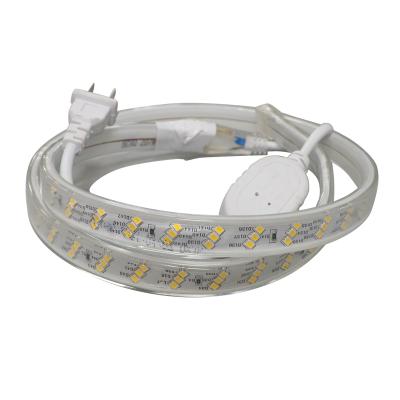 China High Voltage 50m Dimmable LANDSCAPE Strip Light Waterproof 100m Led Strip Light High Voltage 2835 Brightness Led Strip Light for sale