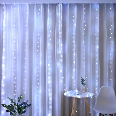 China LED Curtain Light Led Lamp Decorative String Led Fairy Lights Led String Christmas Lights Curtain Garland Decorative Light String for sale