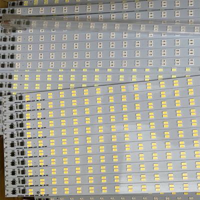 China 5730 3014 5050 dc12v ac220v waterproof super thin aluminum backlight strip smd 22w 5630 led rigid bar for sale