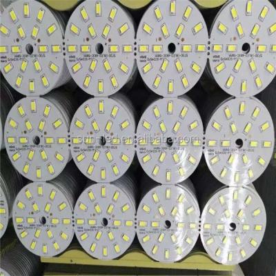 China High brightness led pcb board led downlight module pixel light AC 85-220v 5730 smd printed circuit board bulb with led for sale