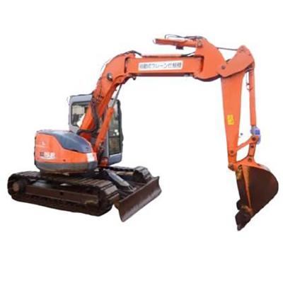 China Small Japanese Excavators 7.5ton Hitachi EX75 Mini Digger Excavator Used For Sale 0.35m² ³ for sale