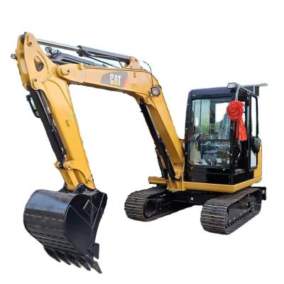 China Good Price 5.5ton Cat 305.5 Mini Crawler Digger Machine Used Excavators For Sale 0.22m² ³ for sale