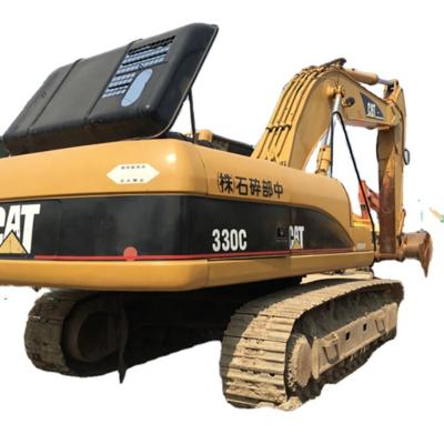 China Cheap Second Hand Japan Brand CAT 330C 30Ton Used Digger Machine Excavator For Sale 1.7MÂ ³ for sale