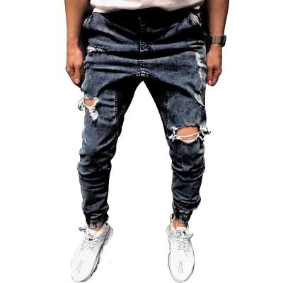 China Boot Cut Special European Size Men Ripped Skinny Jeans Pants Jeans Stacked Jeans for sale