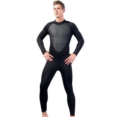 China High Quality Thickened Waterproof 3mm Thickened Warm Surfing Swimming Professional Diving Suit For Men's One-Piece Suit for sale