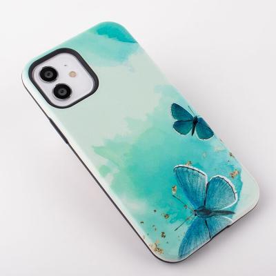 China Anti-fall Good Prices Custom Flowers Design Phone Case For Motorola Moto G60 2 Heavy Duty Protectors In 1 Combo Case for sale