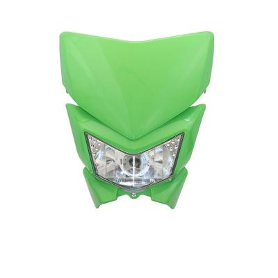 China PowerMotor Motorcycle Headlight Headlamp Motorcycle Mask Refires 35W 12V 4WD For KLX450 250 Dirt Bikes Motocross HL105 Halogen HL105 for sale