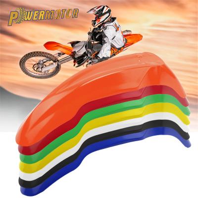 China 7 Colors Plastic Motorcycle Front Fenders Mudguard Plastic Fender For YZ WR XR CRF KLX KX RM RMZ DR DRZ 125 250 450 Universal Motorcycle for sale