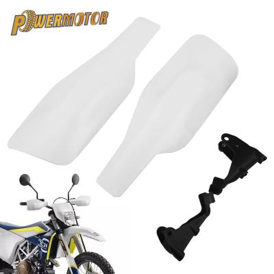 China White Motorcycle Handguard Hand Guards Windproof Handle Bar Handguard Guards For FE250 FE350 FE450 TE125 TE250 Pitbike Motocross for sale