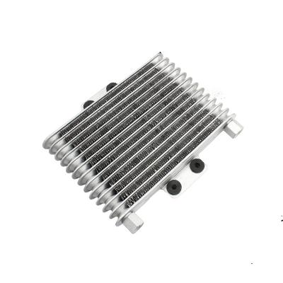 China Aluminum Universal Cooler 13 Row Engine Oil Motorcycle Radiator Cooling Replacement For 125-250CC Motorcycles Dirt Bikes Pit Bike for sale