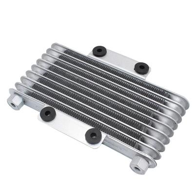 China High Quality Aluminum Coolant 125ml Engine Oil Motorcycle Cooling Radiators For 125CC-250CC Dirt Bike ATV All Aluminum Radiator for sale