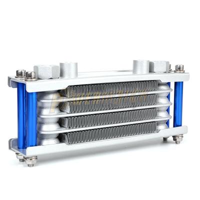 China Aluminum Heater Radiator For Atv 110Cc 125Cc 140Cc Dirt Bike Motorcycle Oil Cooler Engine All Aluminum Radiator Cooling Engine for sale