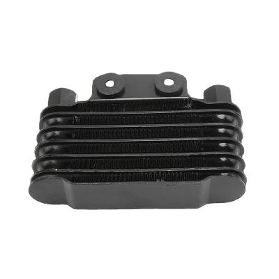 China Aluminum Universal Cooler 6 Row Engine Oil Cooling Motorcycle Radiator For 125CC-250CC Motorcycle Dirt Bike Scooter Go Cart Modified Part for sale