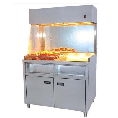 China Commercial Stainless Steel Chips Warmer Display French Fries for sale