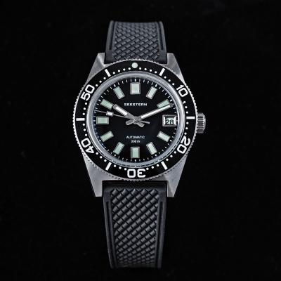 China Newest Design SEESTERN Diver 62mas nh35 20atm Classic Full Free Classic Sapphire Mechanical Automatic Luminous Boat Calendar Men's Watch For Unisex for sale