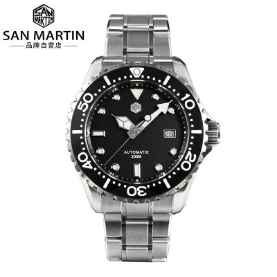 China Full Calendar San Martin SN0009G Rts Boat San Martin SN0009G Sport PT5000/SW200 316L Stainless Steel Running Free Luxury Diver bgw9 20atm watch for sale for sale