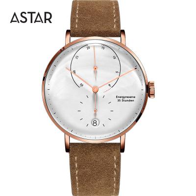 China Fashion Custom Mechanical Automatic Multi Function 316L Stainless Steel Dome Sapphire Crystal Glass Auto Date Watch Woman For Sale for sale