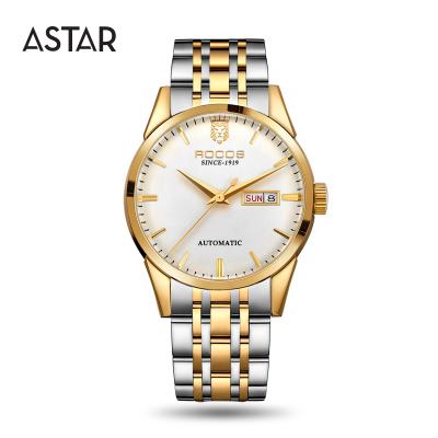 China High quality automatic pvd automatic mechanical plating seagull stocks date solid stainless steel band watch man for sale for sale