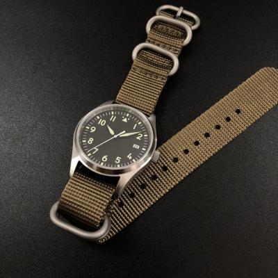 China Sapphire 20atm Japan nh35 Classic Minimalist Pilot Movement Full Stainless Steel Current Free Shipping Rts Automatic Calendar Watch For Sale for sale