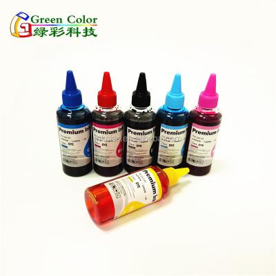 China 100ml inkjet printer premium tinta dye ink UV vivid suit for epson T50 T60 1390 inkjet printer for sale