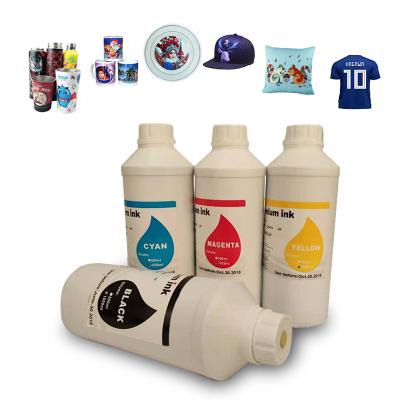 China wholesale price 1000ml printing effect dye sublimation ink for Epson 1430 L series sublimation ink L380 L805 L130 wf7710 7720 7110 heat transfer ink for sale